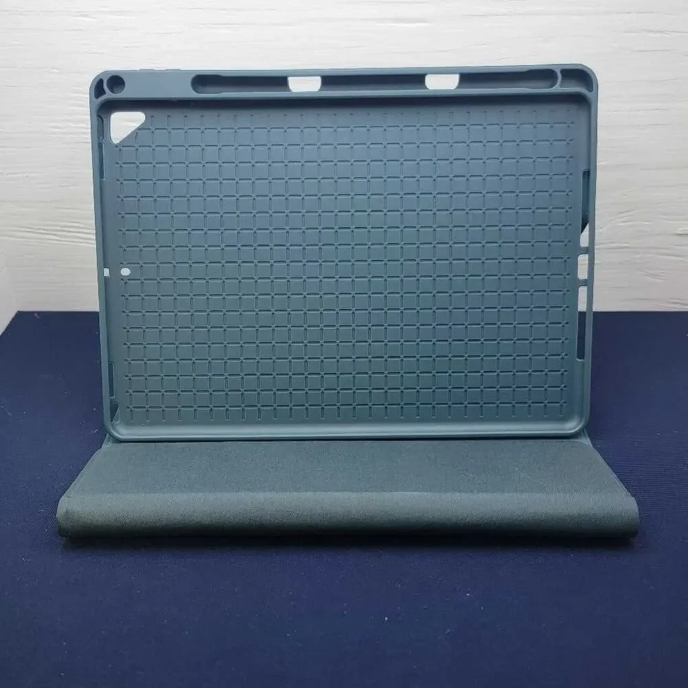 Durable Folio Case Cover Stand for 9.7 inch Tablet - Teal Green